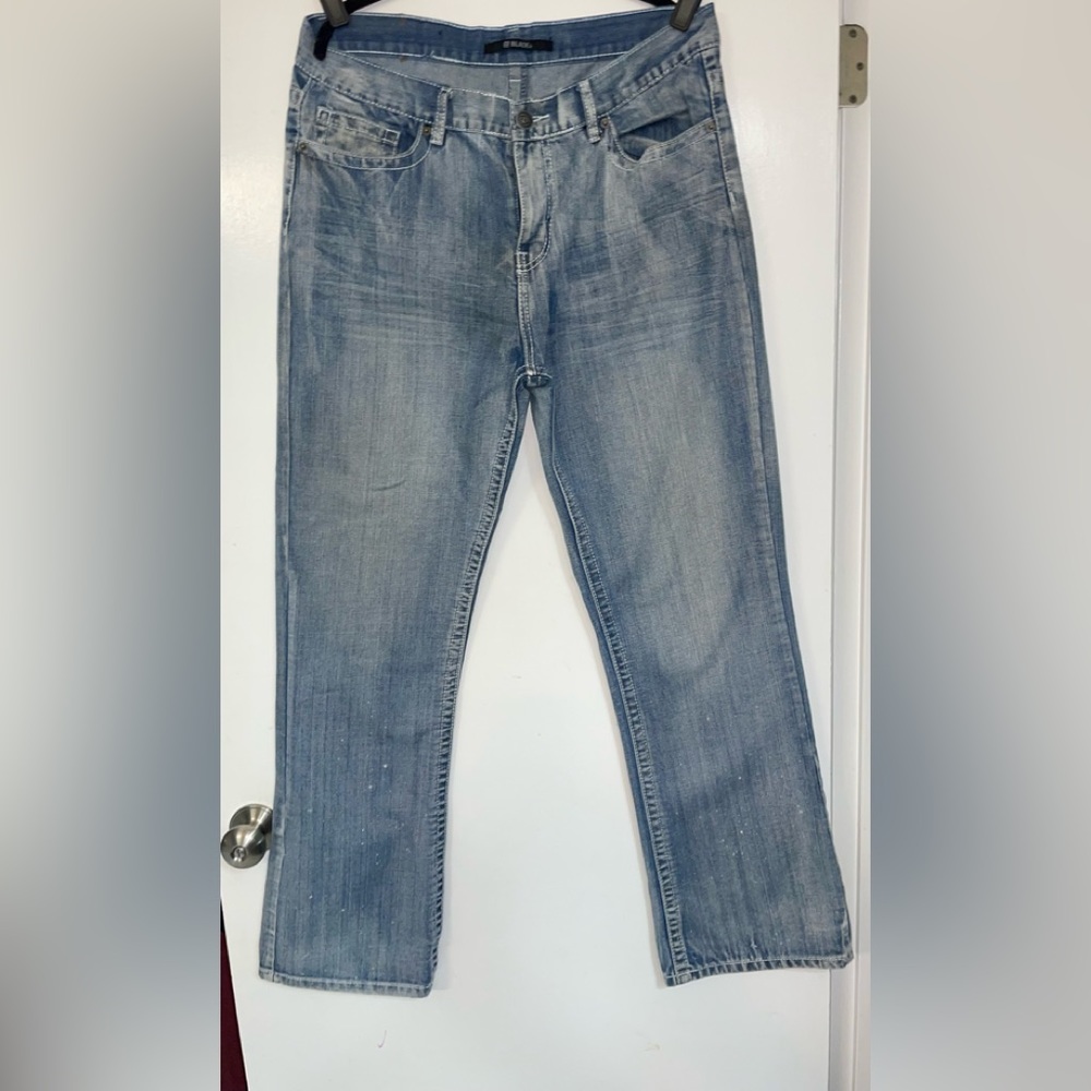 Black brand denim jeans. 36x34.  Good condition